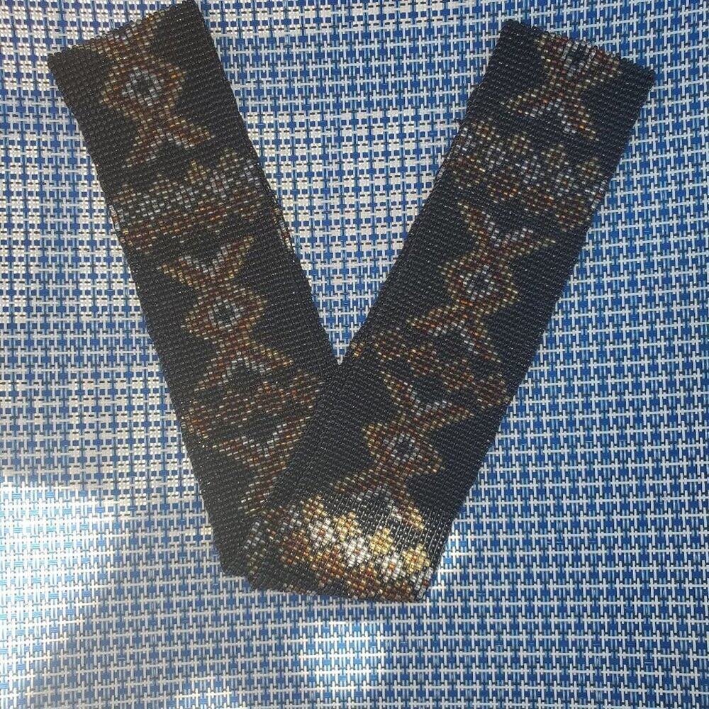 Beautiful Brown Beaded Belt || Large